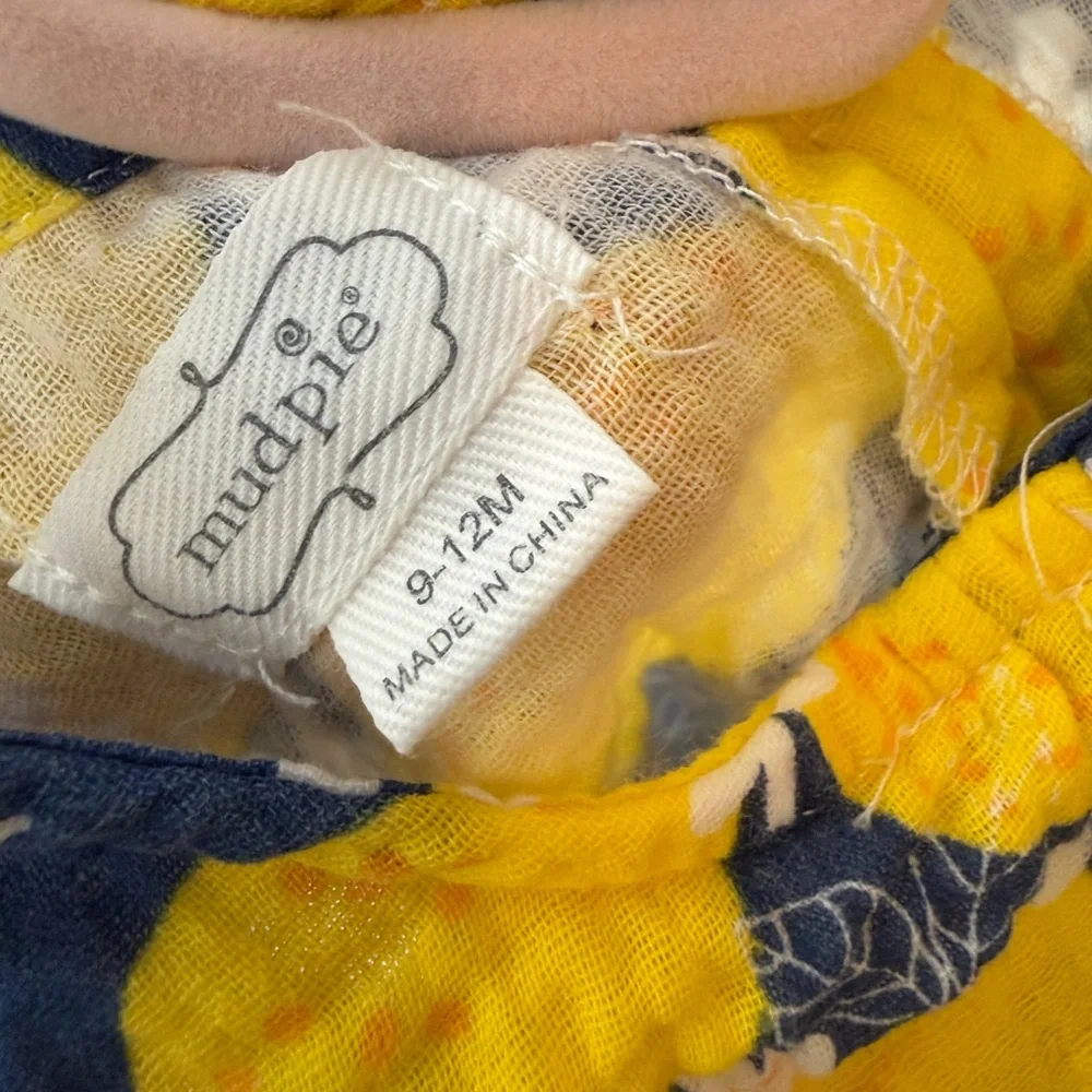 Mud Pie baby outfit
